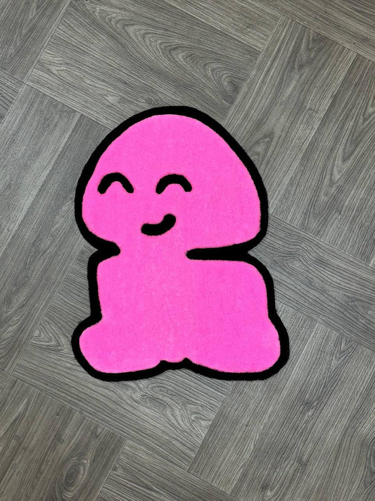 Funny rug Penis tufted rug Dick art Rug making Handmade rugs Girlfriend gifts Trending rug Cute rug Funky decor Rugs for bedroom aesthetic.