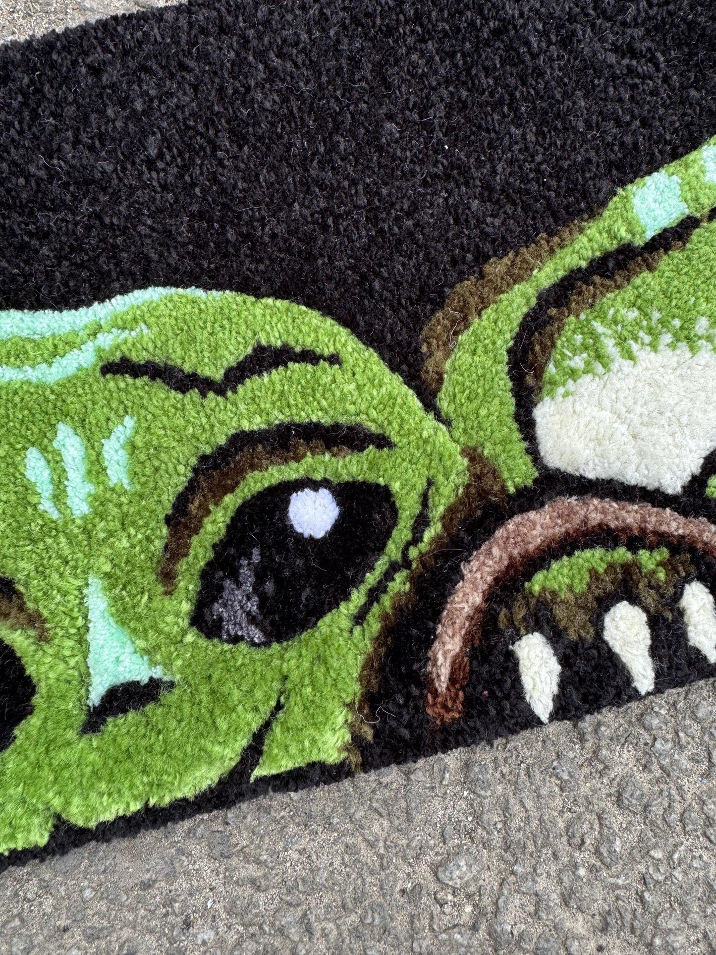 Baby Yoda Cartoon keyboard rug