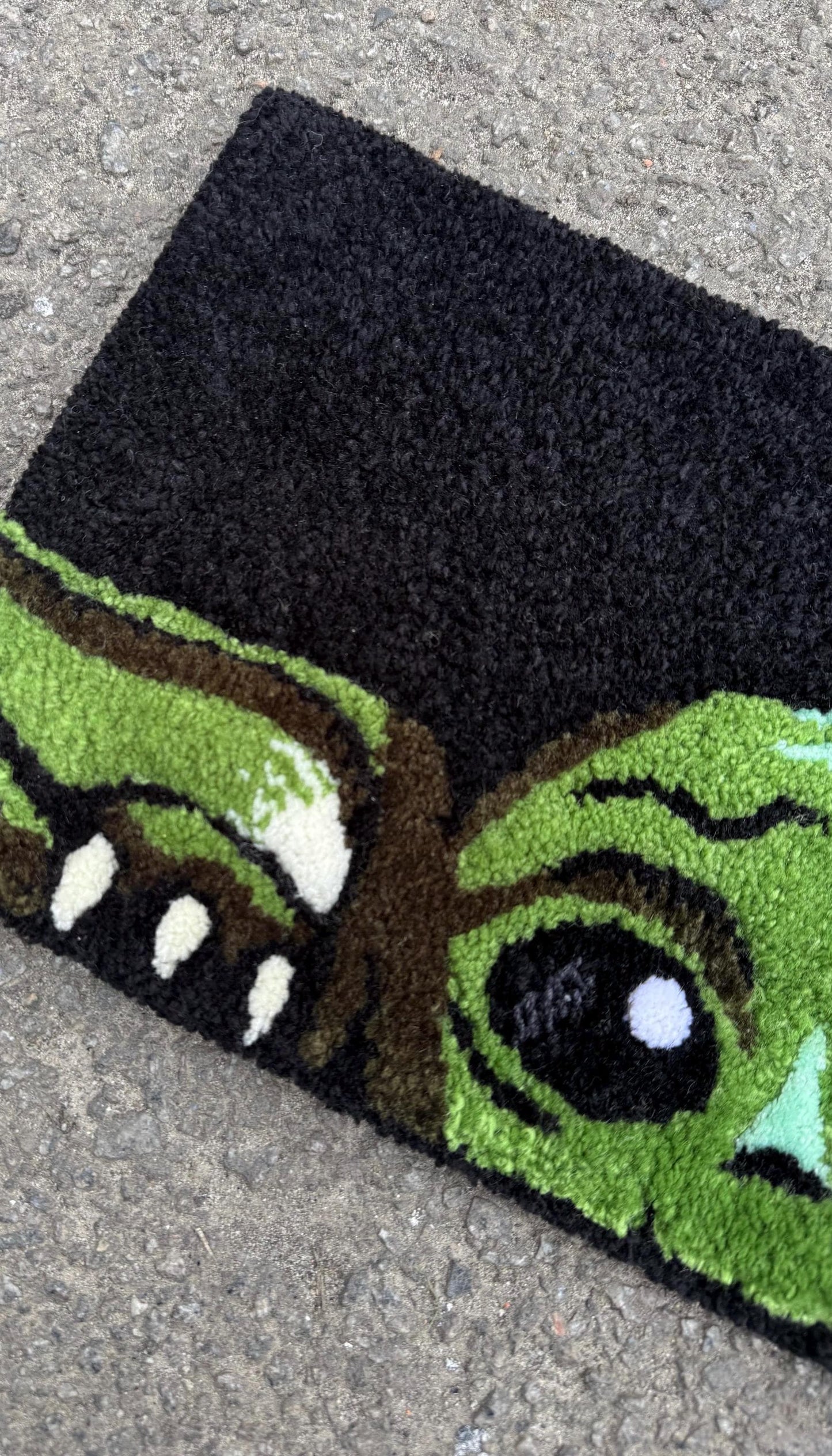 Baby Yoda Cartoon keyboard rug