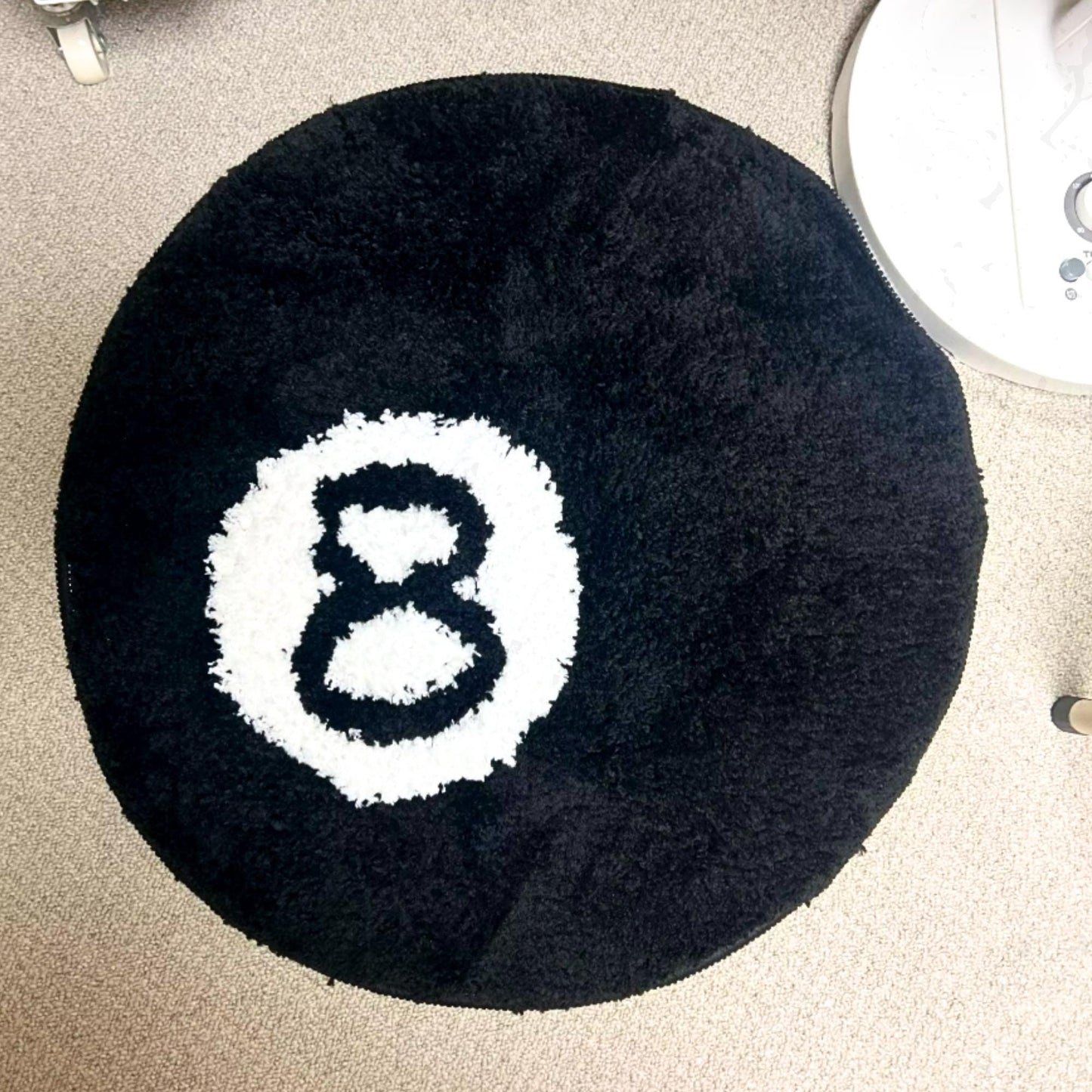 8 Ball Rug, Round Rug, Billiard Ball Rug, Living Room Rug, Area Rug, Colorful Rug