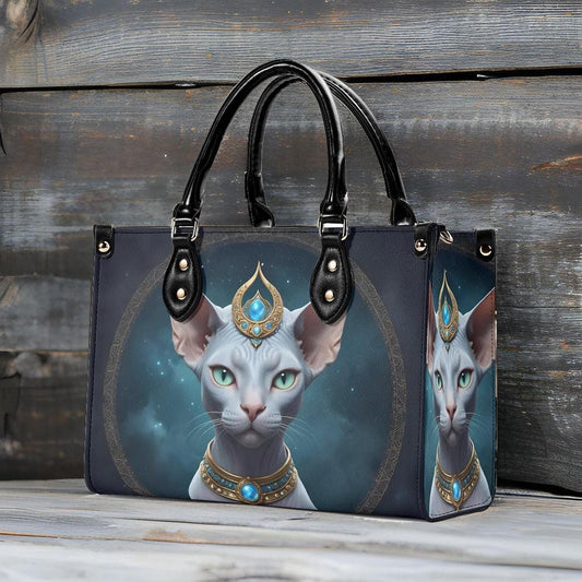 Celestial Oracle Cat Bag Cute Crossbody Bag Unique Purse Cute Purse, Luxury Bag Vegan Leather Bags Printed Designer Bag
