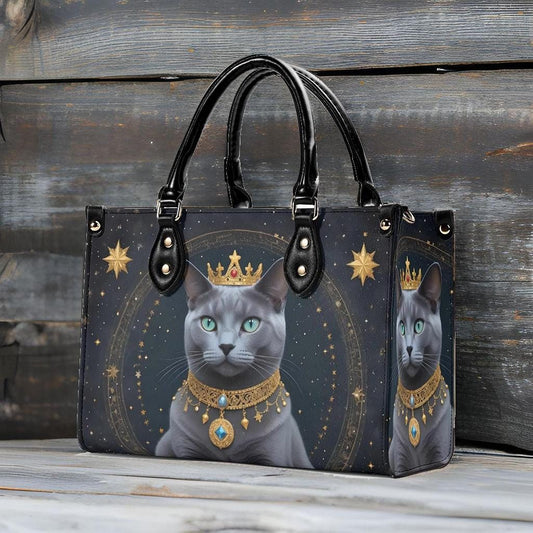 Astrological Noble Cat Bag Cute Crossbody Bag Unique Purse Cute Purse, Luxury Bag Vegan Leather Bags Printed Designer Bag
