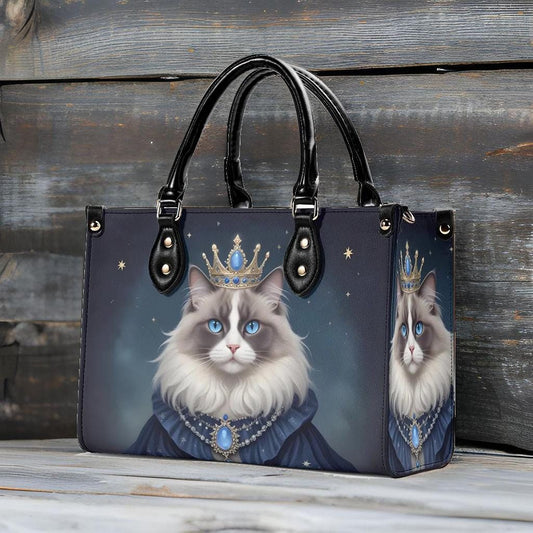 Ethereal Countess Cute Cat Bag Cute Crossbody Bag Unique Purse Cute Purse, Luxury Bag Vegan Leather Bags Printed Designer Bag