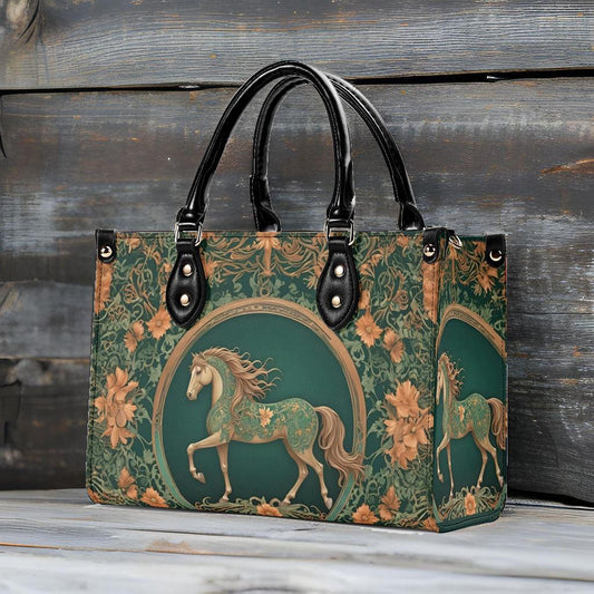 Elegant Horse Bag Cute Crossbody Bag Unique Purse Cute Purse, Luxury Bag Vegan Leather Bags Printed Designer Bag