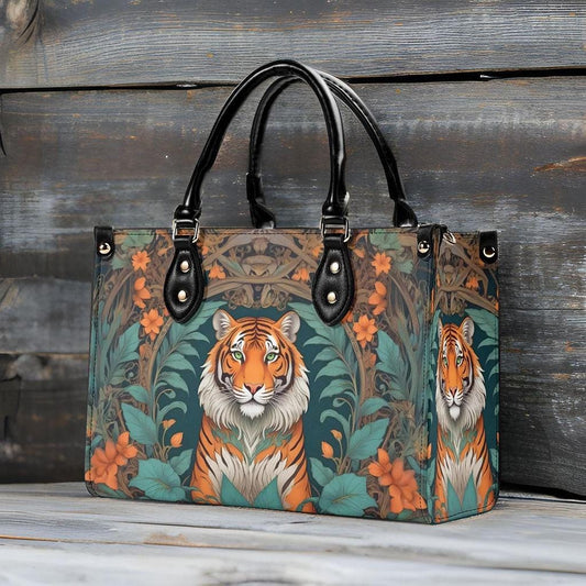 Exotic Tiger Bag Cute Crossbody Bag Unique Purse Cute Purse, Luxury Bag Vegan Leather Bags Printed Designer Bag