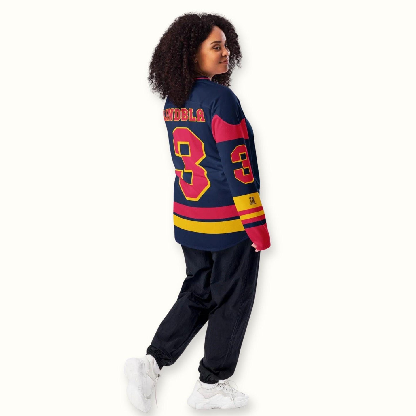 Unisex Racing Inspired Hockey Jersey, Lightweight Racing Fan Apparel