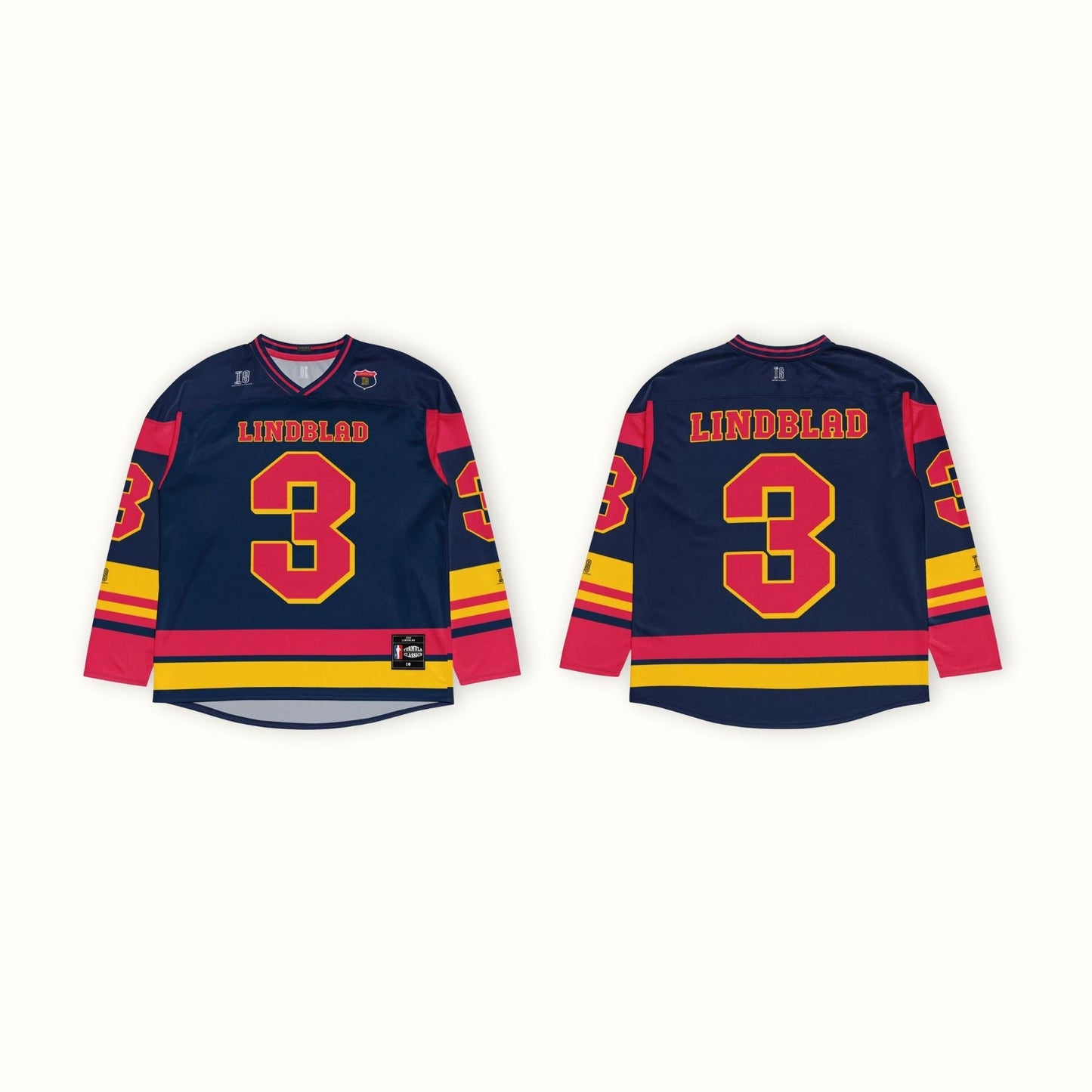 Unisex Racing Inspired Hockey Jersey, Lightweight Racing Fan Apparel