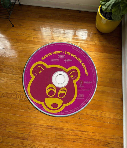 Kanye West Dropout Bear, Kanye West Rug, Kanye West decor, Kanye Bear, Kanye bear Rug, kanye West, Kids Room Decor, Kids Gift,Kanye Bear