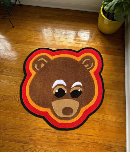Kanye West Dropout Bear, Kanye West Rug, Kanye West decor, Kanye Bear, Kanye bear Rug, kanye West, Kids Room Decor, Kids Gift,Kanye Bear