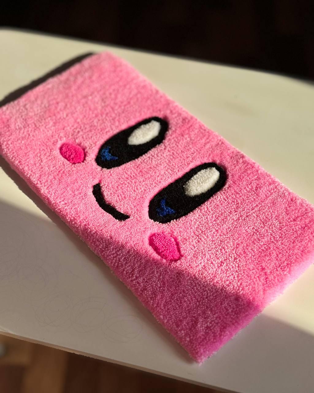 Keyboard rug Anime Keyboard tufted rugs Custom rug Fluffy Rug keyboard mat unique rug handmade rug desk rug area rug keyboard rest mug rug