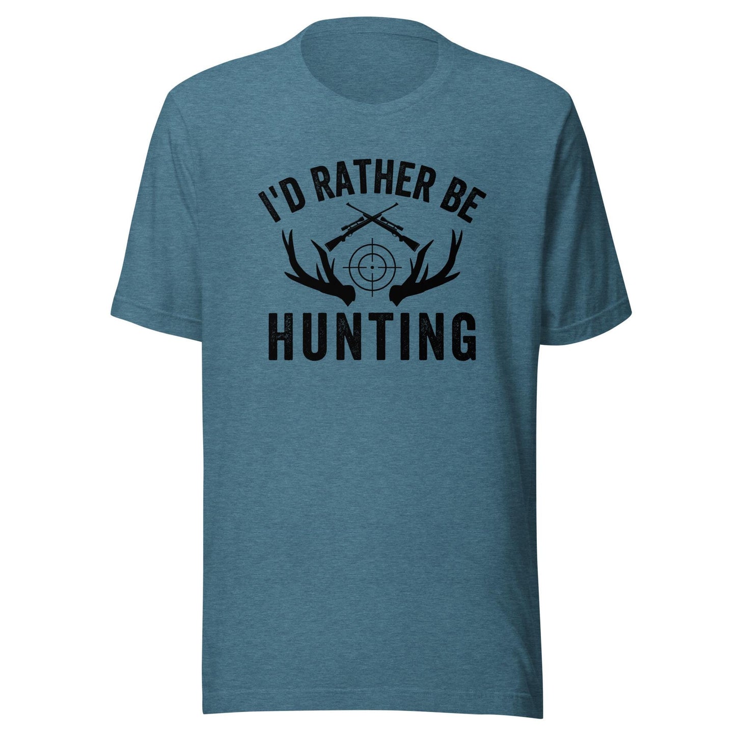 I'd Rather Be Hunting shirt, deer hunting shirt, gift for hunter, hunting gift, hunting dad shirt, funny hunting t-shirts