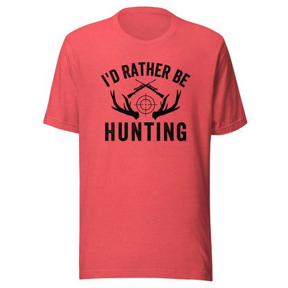 I'd Rather Be Hunting shirt, deer hunting shirt, gift for hunter, hunting gift, hunting dad shirt, funny hunting t-shirts