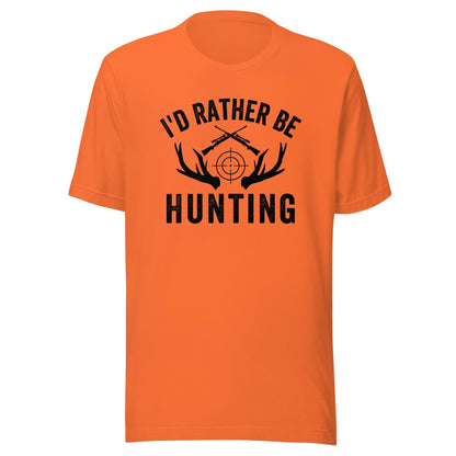 I'd Rather Be Hunting shirt, deer hunting shirt, gift for hunter, hunting gift, hunting dad shirt, funny hunting t-shirts