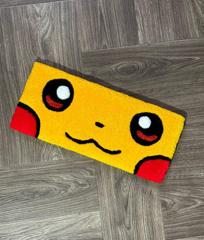 Keyboard rug  Keyboard Anime hand tufted rug Custom rug Fluffy Rug keyboard mat unique rug desk rug keyboard rest Cool rug cute rug cat rug