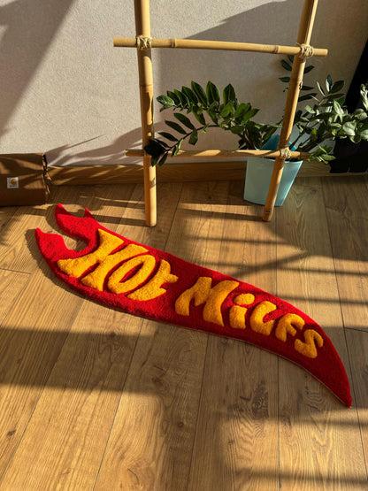 Funny fluffy custom rug tufting