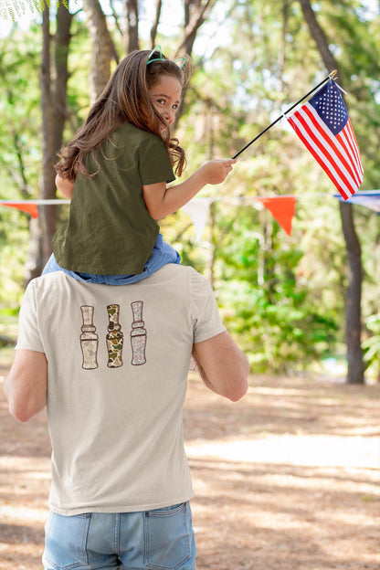 Camo Duck Hunter Tee: Unisex Hunting Season Apparel