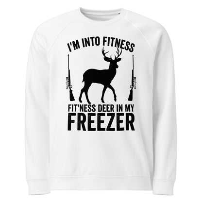 deer hunting sweatshirt men, Im into fitness fitness shirt, funny hunting sweatshirt men, gift for hunter, hunting gifts for men
