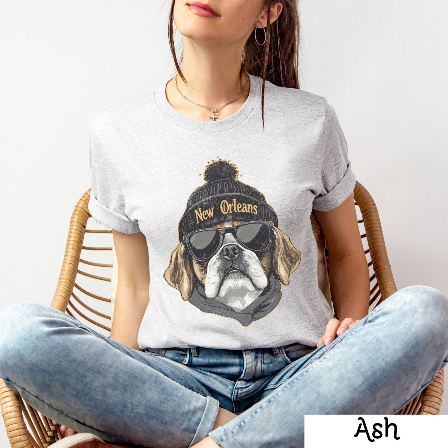 New Orleans Football Sweatshirt, Retro Sports Fan Shirt, Trendy Game Day Gift Tee, New Orleans Mascot Sweatshirt, New Orleans Football Fan