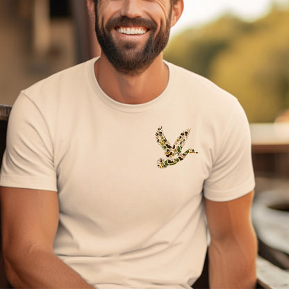 Camo Duck Hunter Tee: Unisex Hunting Season Apparel