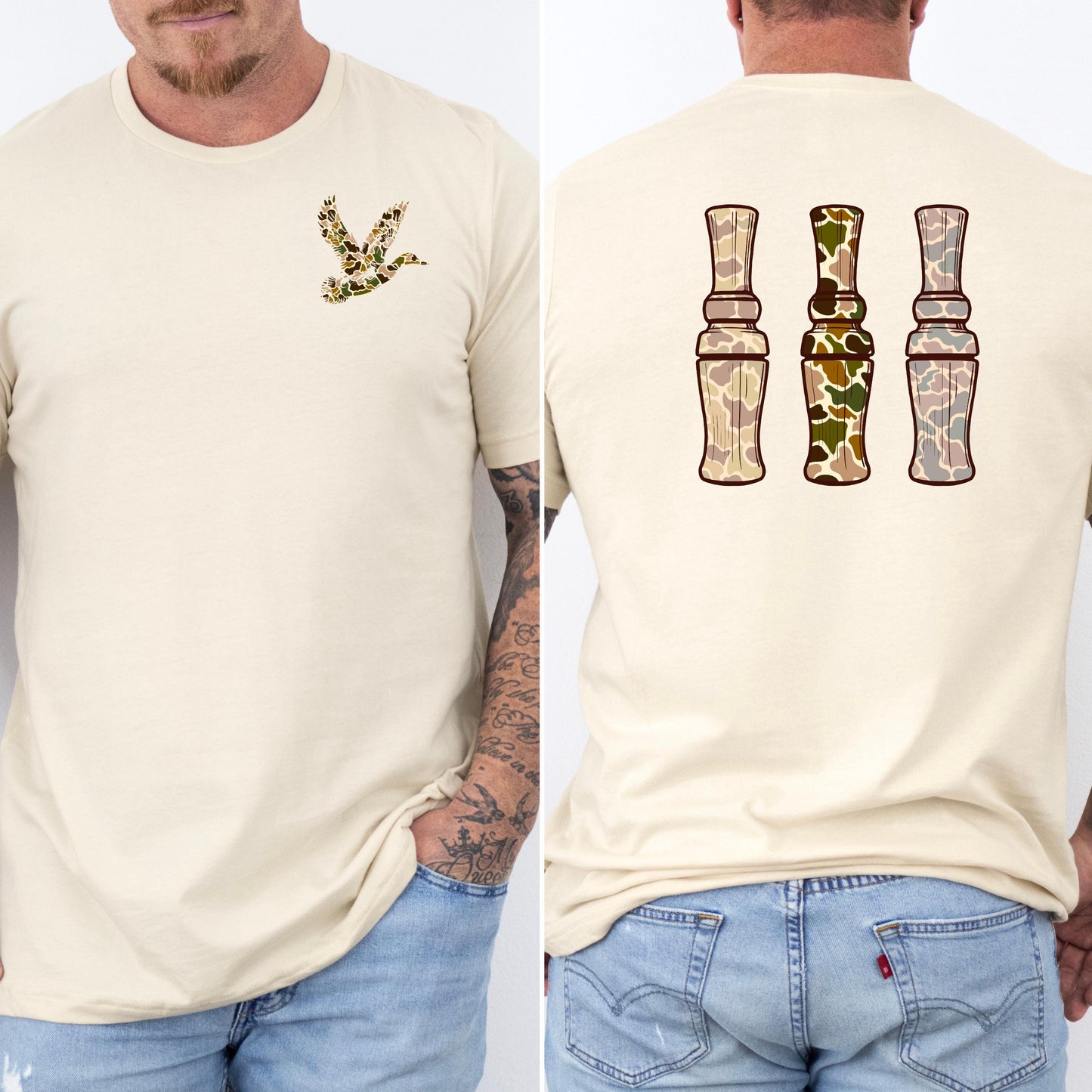Camo Duck Hunter Tee: Unisex Hunting Season Apparel