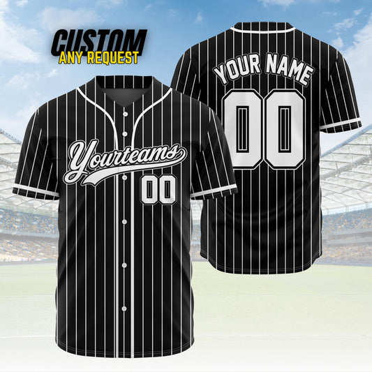 Personalized Team Name And Number Baseball Jersey,Custom Baseball Jersey Shirt, Baseball Jersey Uniform For Fans Baseball Lovers B2
