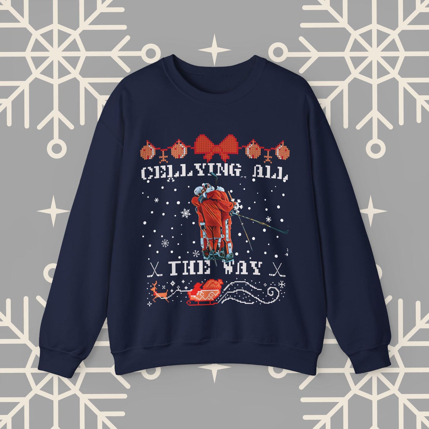 Ugly Hockey Christmas Sweatshirt, Funny Christmas , Hockey Christmas , Hockey Shirt, Hockey Christmas Gifts.