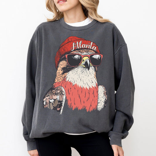 Vintage Atlanta Football 90s Style Sweatshirt, Atlanta Football Shirt, Atlanta Fan Shirt, Sunday Atlanta Football, Game Day Shirt