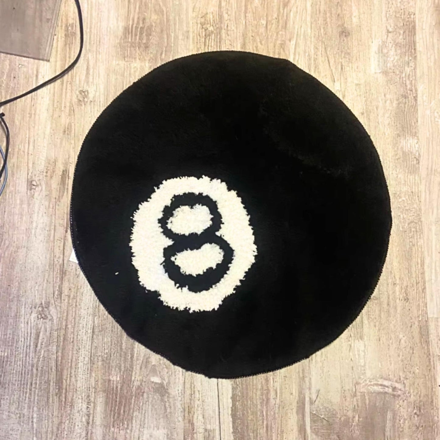 8 Ball Rug, Round Rug, Billiard Ball Rug, Living Room Rug, Area Rug, Colorful Rug