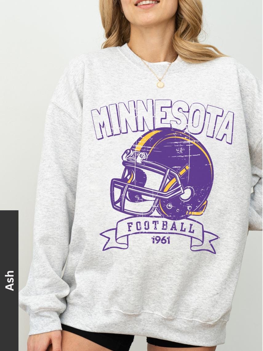 Minnesota Football Fashion Style Sweatshirt, Game Day Shirt, Minnesota Team Football Shirt, Sunday Minnesota, Minnesota Football