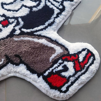 Alec Monopoly Hypebeast Tufted Rug Custom Anime Game Design Knitting Handmade Non-slip Area Rugs Home Decor