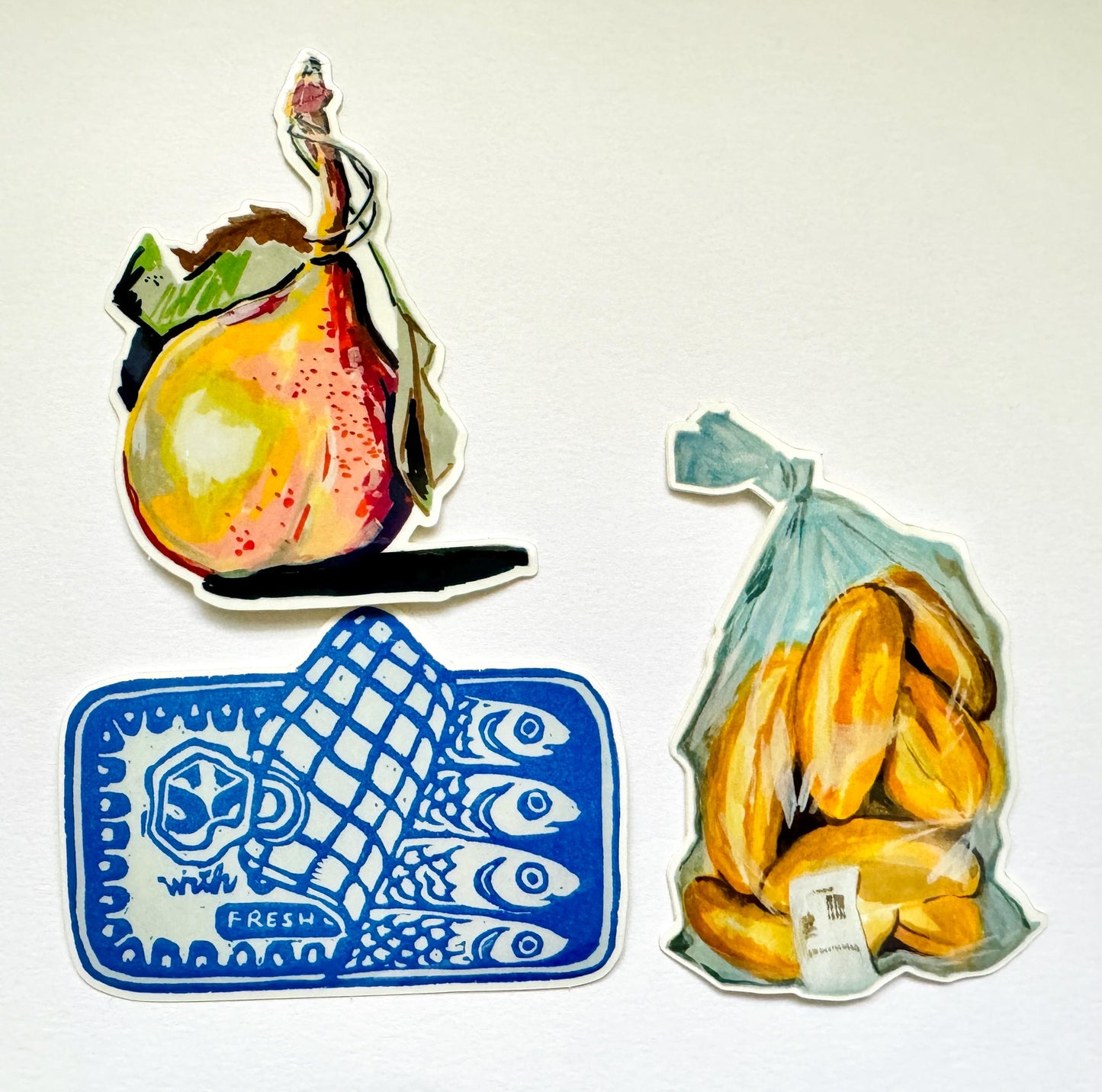 Sardines in a Can | Vinyl Sticker Decal | Water resistant | Foodie sticker