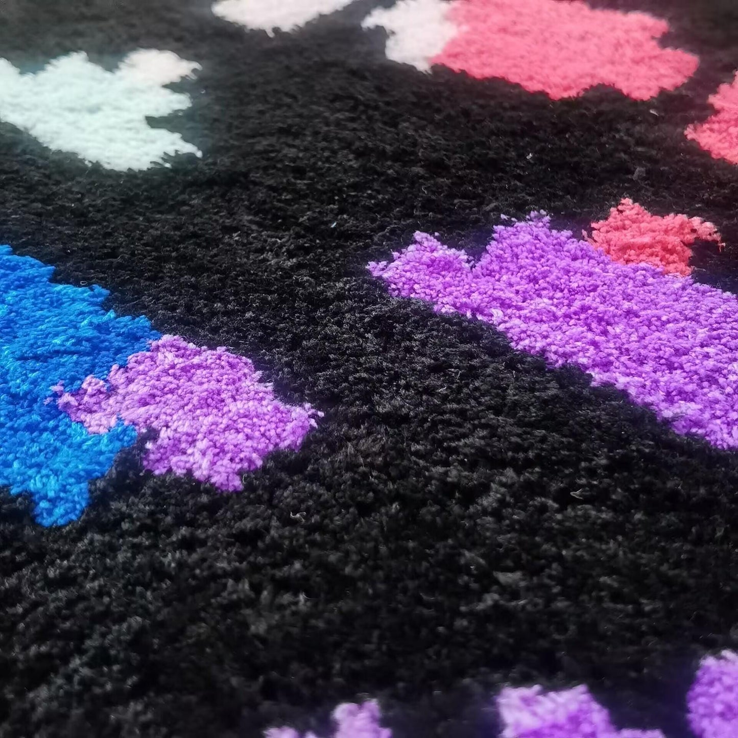 Deltarune Tufted Rug Custom Anime Game Design Knitting Handmade Non-slip Area Rugs Home Decor