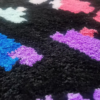 Deltarune Tufted Rug Custom Anime Game Design Knitting Handmade Non-slip Area Rugs Home Decor