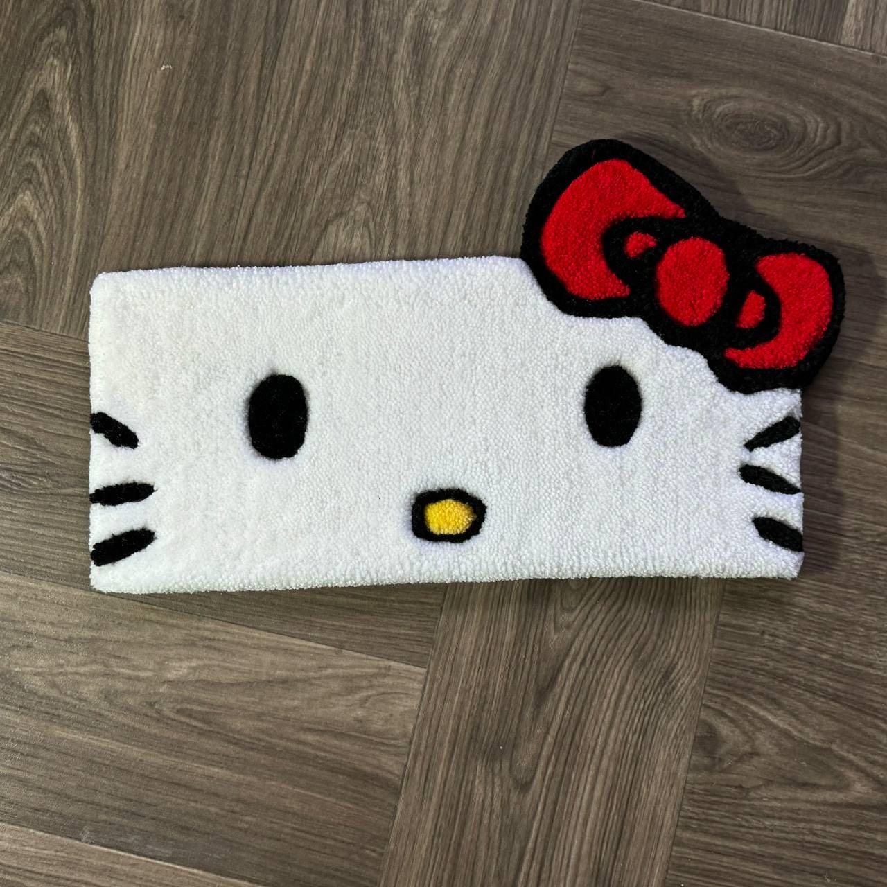 Keyboard rug  Keyboard Anime hand tufted rug Custom rug Fluffy Rug keyboard mat unique rug desk rug keyboard rest Cool rug cute rug cat rug