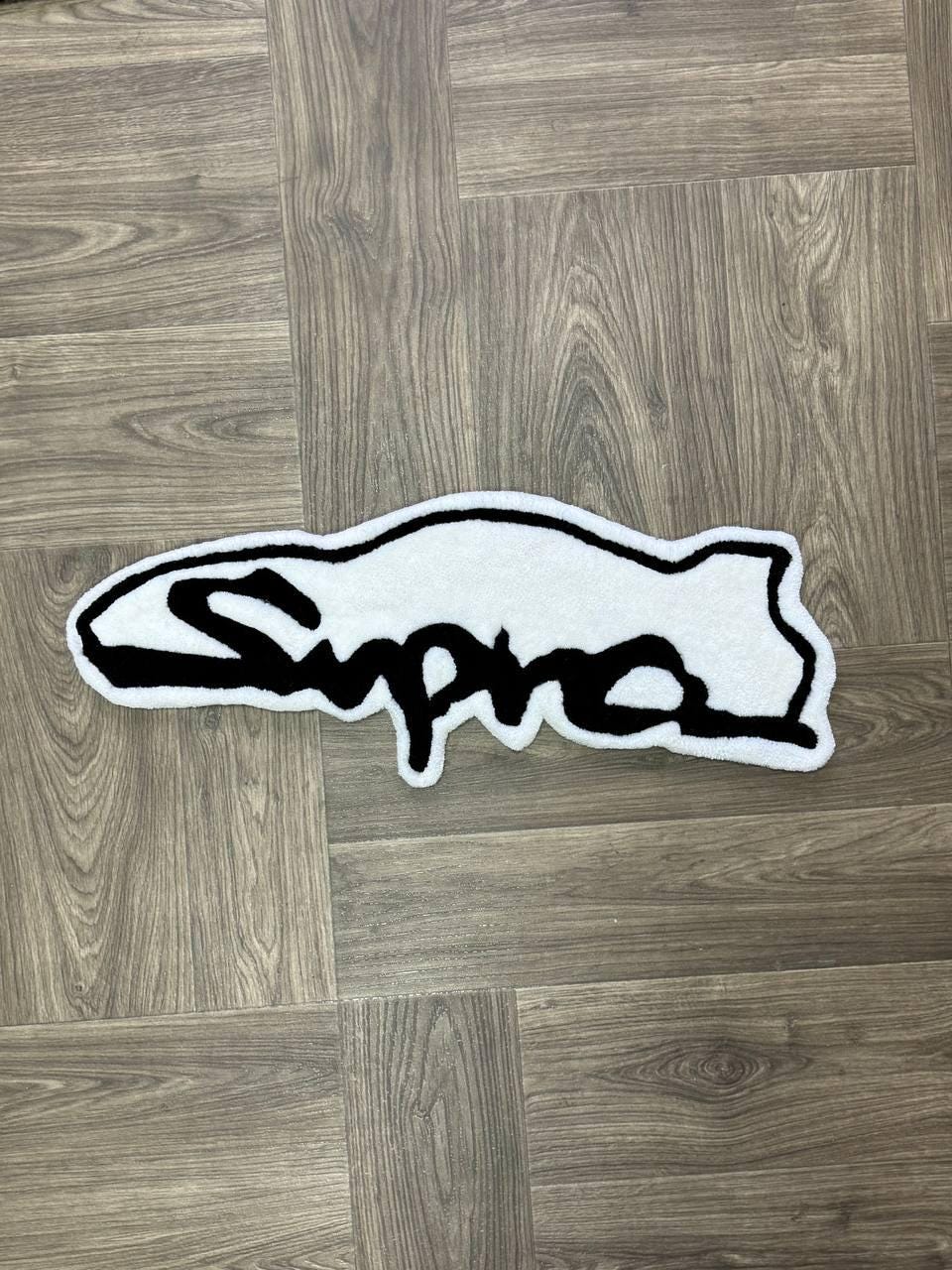 Custom Rug Tufted Rugs for bedroom aesthetic Gifts for him Car rugs Logo rug Toyota supra rug Man cave decor Garage decor Hotwheels rug jdm