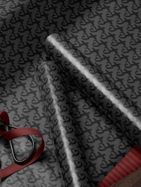 Love Wrapping Paper XOXO Gift Wrap for Special Occasion Wrapping Paper Galentine Day Gift for Valentines Day Gift for Her Date Night Gift