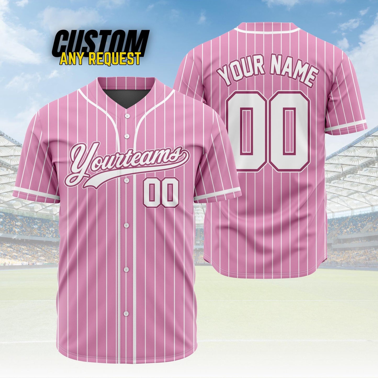 Personalized Team Name And Number Baseball Jersey,Custom Baseball Jersey Shirt, Baseball Jersey Uniform For Fans Baseball Lovers B2