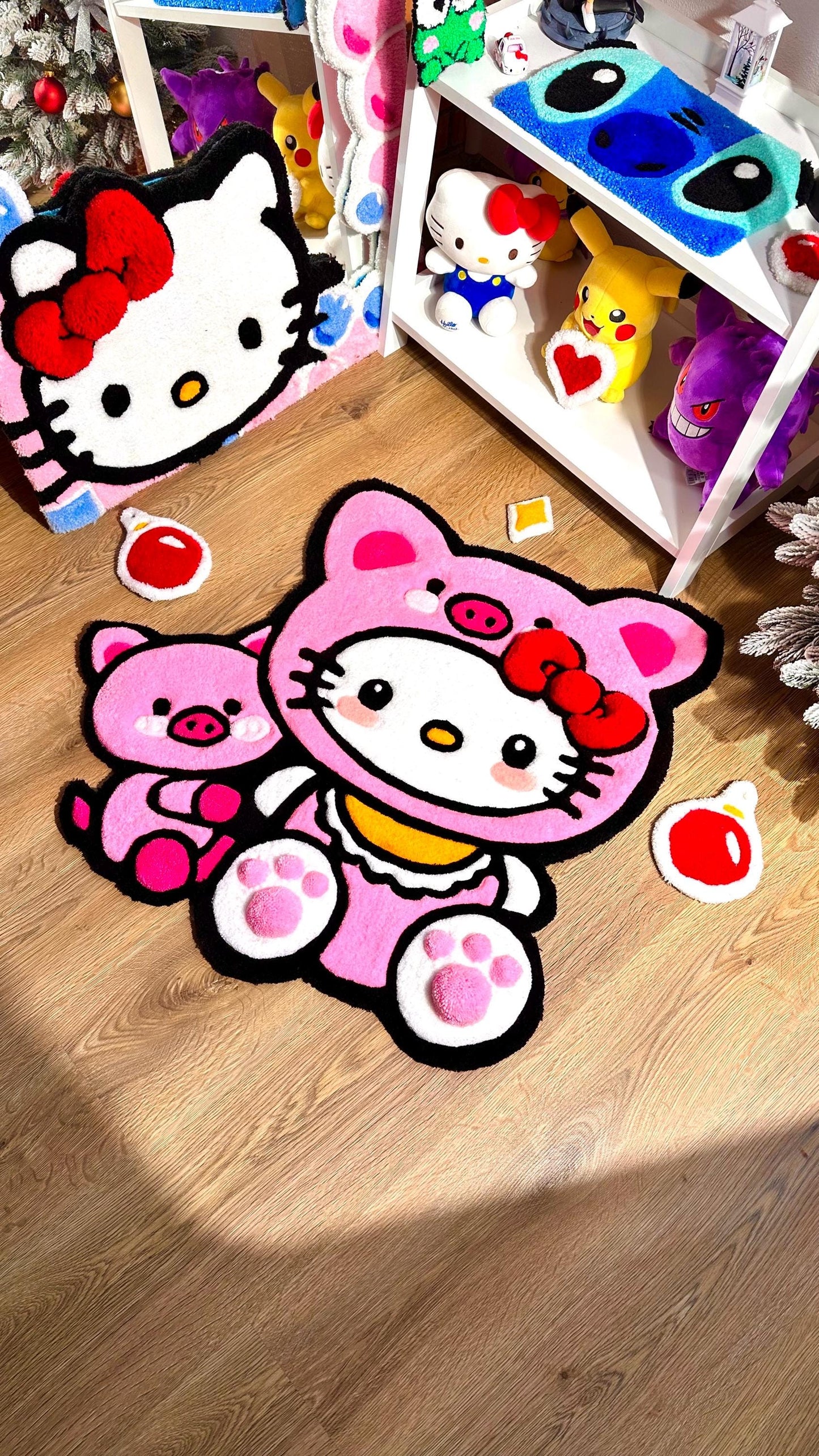 Pink Custom Handmade tufting rug | fully handmade