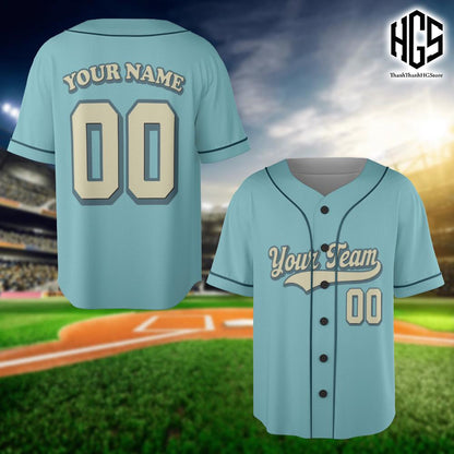 Personalized Team Name And Number Baseball Jersey, Custom Baseball Jersey Shirt, Vintage Baseball Jersey Uniform For Baseball Fans Lovers