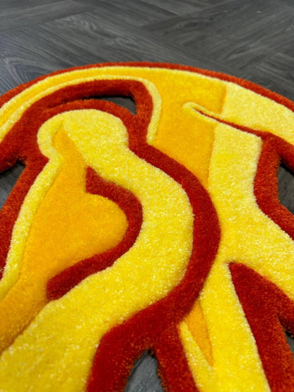 Kids rug.Cute rug.Hand tufted rug.Cool rug.baby room rug.Rugs for bedroom aesthetic.Custom Tufted rug.designer rug.lion rug Animal rugs.