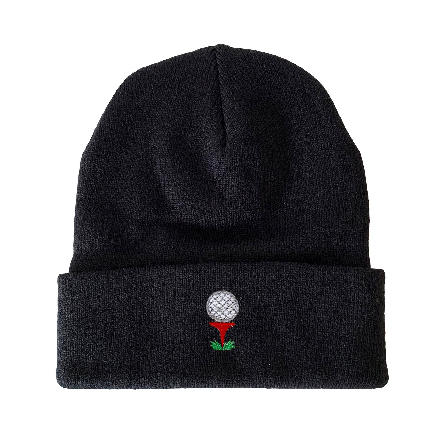 Golf Ball Embroidered Beanie Winter Beanie