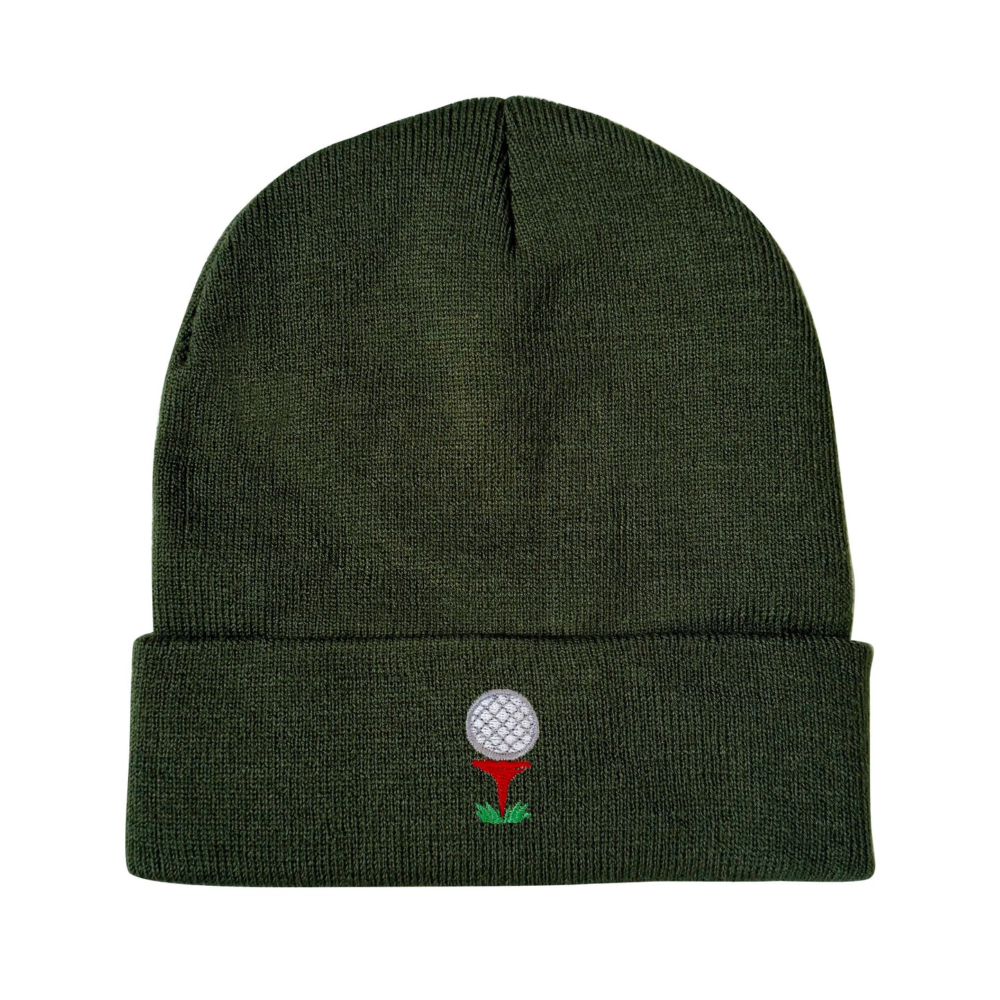 Golf Ball Embroidered Beanie Winter Beanie