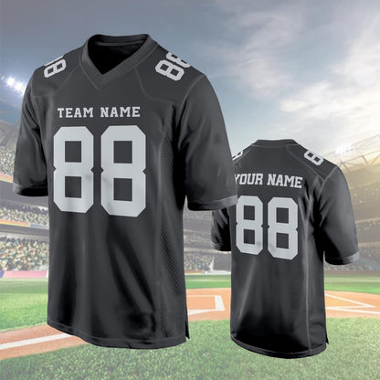 Custom Football Jersey, Personalized Name Number Logo, Embroidery football Shirts  Wedding Jersey Gifts for Men Women Kids Toddler Fan