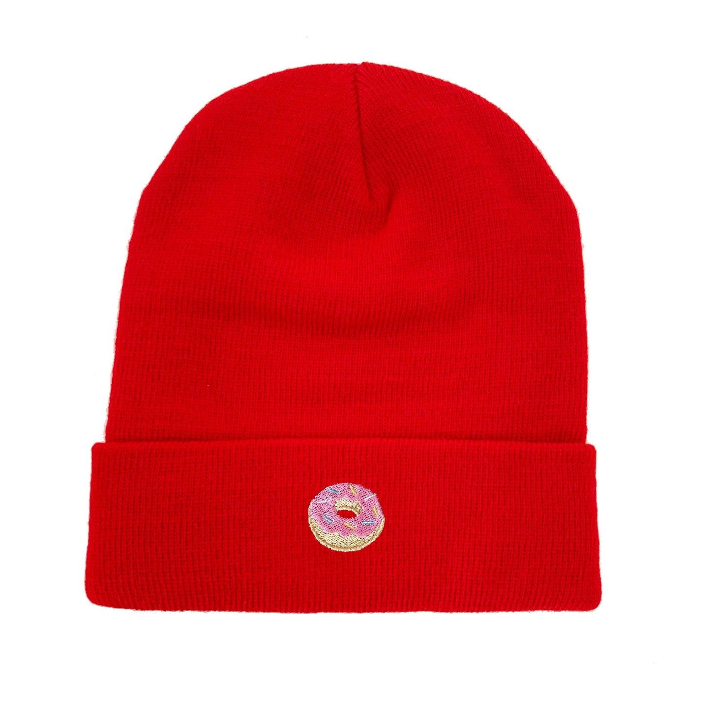 Donut Embroidered Beanie Doughnut Winter Beanie