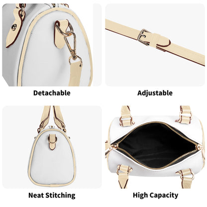 Sage Garden Grace Mini Handbag | Leather Boston Bag | Top Handle Shoulder Bag | Unique Gift | Mini Boston Bag