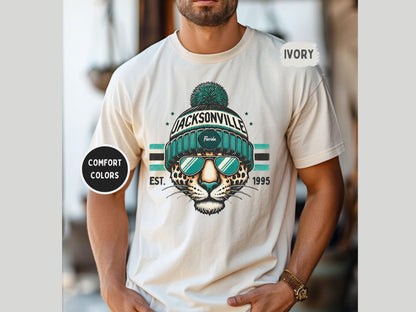 Jacksonville Football 90s Style Sweatshirt, Retro Jacksonville Football Shirt, Jacksonville Fan Shirt, Sunday Football Tee, Game Day Shirt