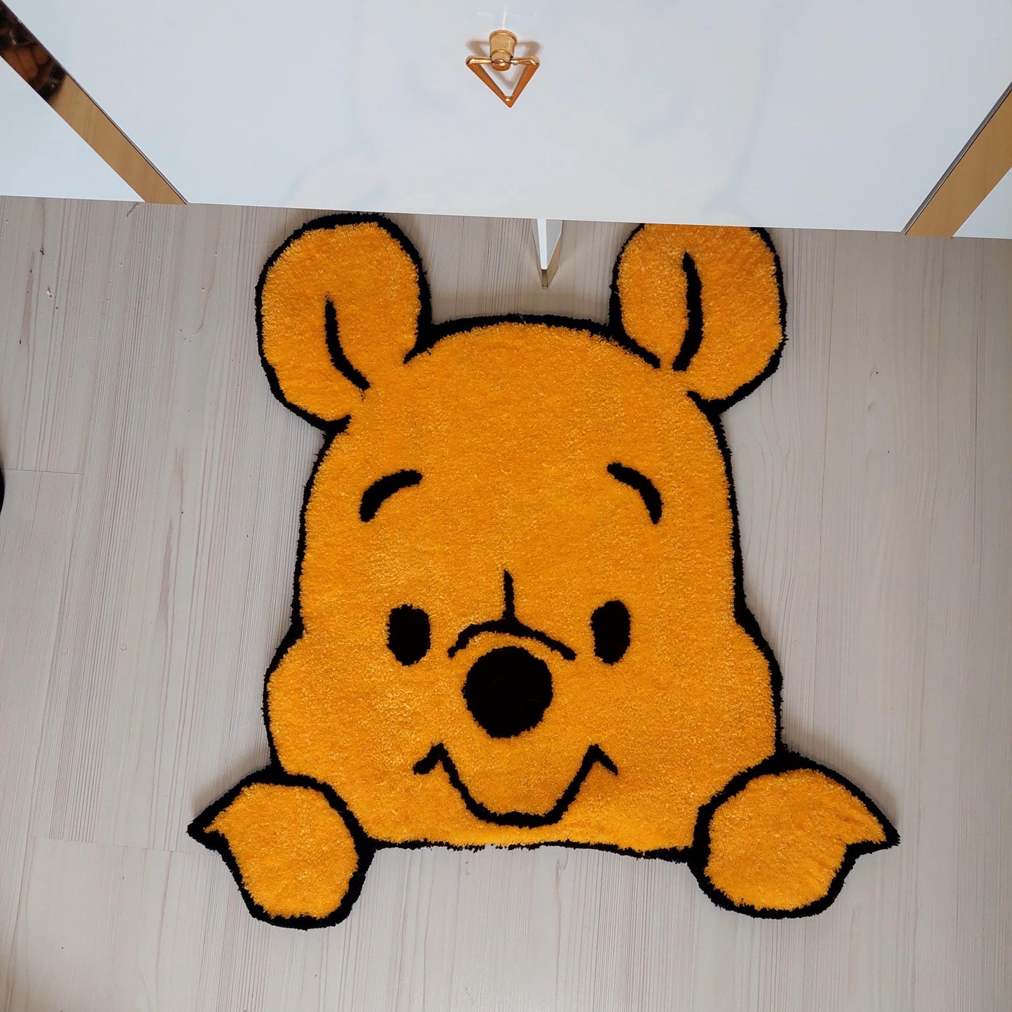 Winnie Rug,Tufted Rug,Handmade Rug,Cartoon Rug,The Pooh Tufted Rug,Kids Room Rug,Cute Rug, Custom Rug,Area Rug,Gift For Kids,Baby Room Rug