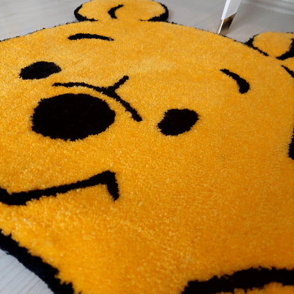 Winnie Rug,Tufted Rug,Handmade Rug,Cartoon Rug,The Pooh Tufted Rug,Kids Room Rug,Cute Rug, Custom Rug,Area Rug,Gift For Kids,Baby Room Rug