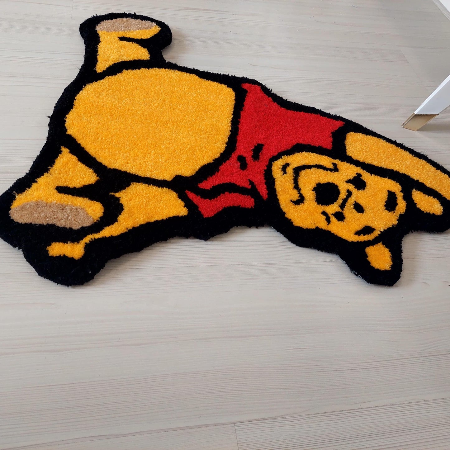 Winnie Rug,Tufted Rug,Handmade Rug,Cartoon Rug,The Pooh Tufted Rug,Kids Room Rug,Cute Rug, Custom Rug,Area Rug,Gift For Kids,Baby Room Rug
