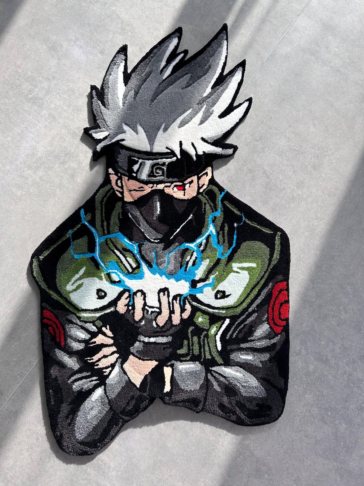 Handmade Anime Character Rug: Custom Home Decor